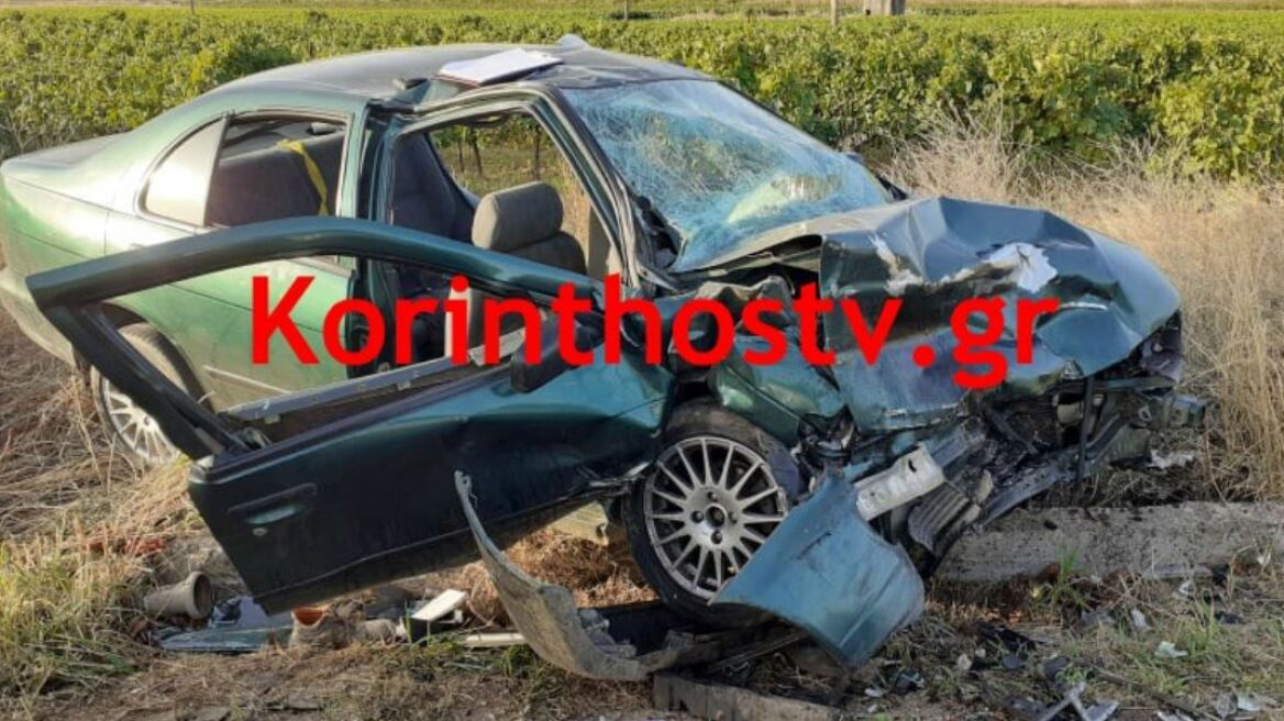 Νεμέα: Έντεκα μετανάστες μετέφερε το ένα από τα ΙΧ στο τρομακτικό δυστύχημα