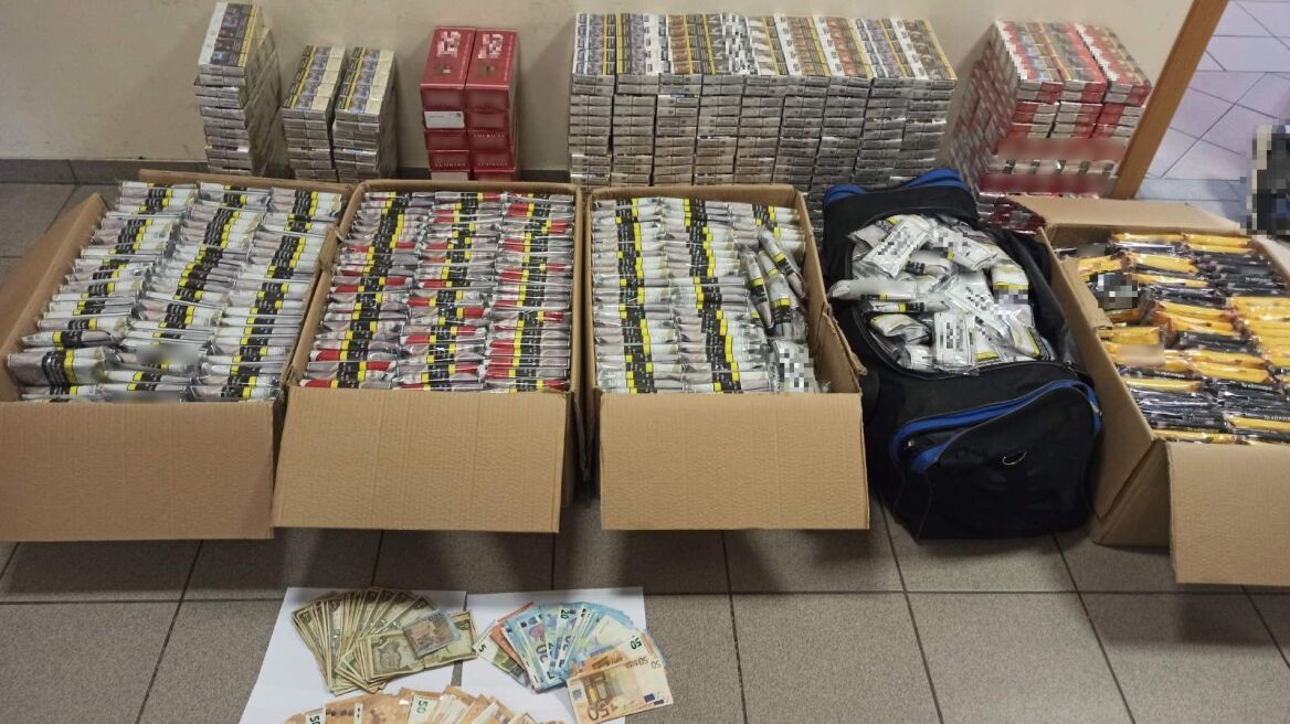 Χιλιάδες λαθραία καπνικά είδη σε σπίτι αλλοδαπών στη Σάμο