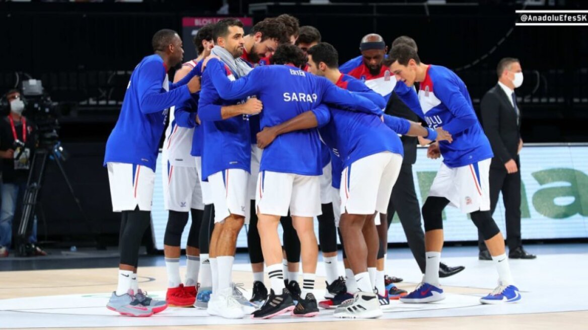 Euroleague: Κρούσμα κορωνοϊού στην Εφές πριν τον Ολυμπιακό