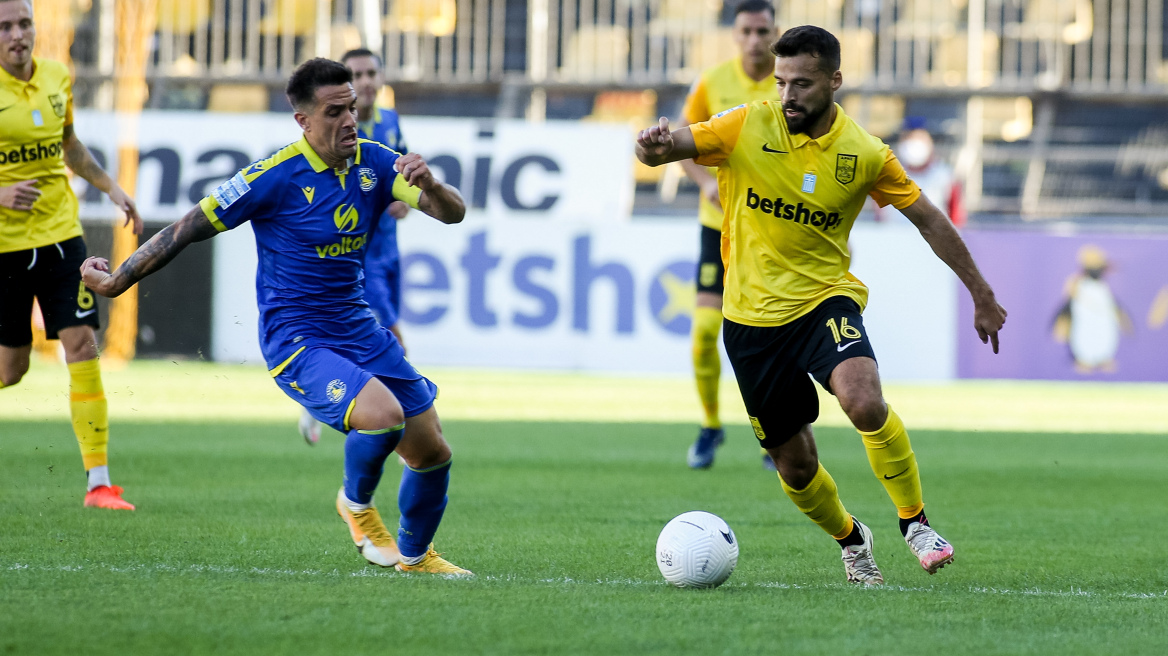 Super League 1, Άρης-Αστέρας Τρίπολης 1-0: Μόνοι πρώτοι στην κορυφή οι κίτρινοι - Δείτε το γκολ