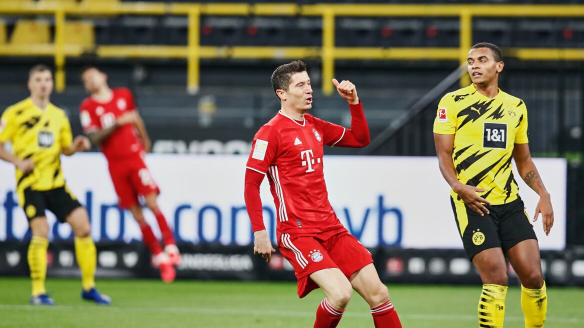 Μπάγερν: Χάνει τον Λεβαντόφσκι για τον επόμενο μήνα