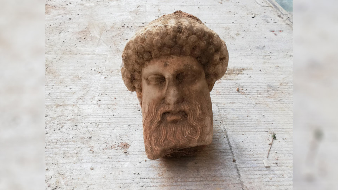 Πρωτότυπο έργο του 4ου αιώνα π.Χ. η κεφαλή της Αιόλου