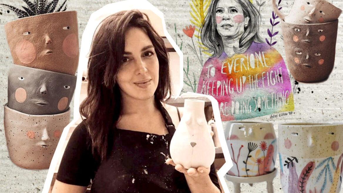 Η Ελληνίδα feminist illustrator με τους 200.000 followers, θα σας κάνει ν' αγαπήσετε την εικονογράφιση και την κεραμική