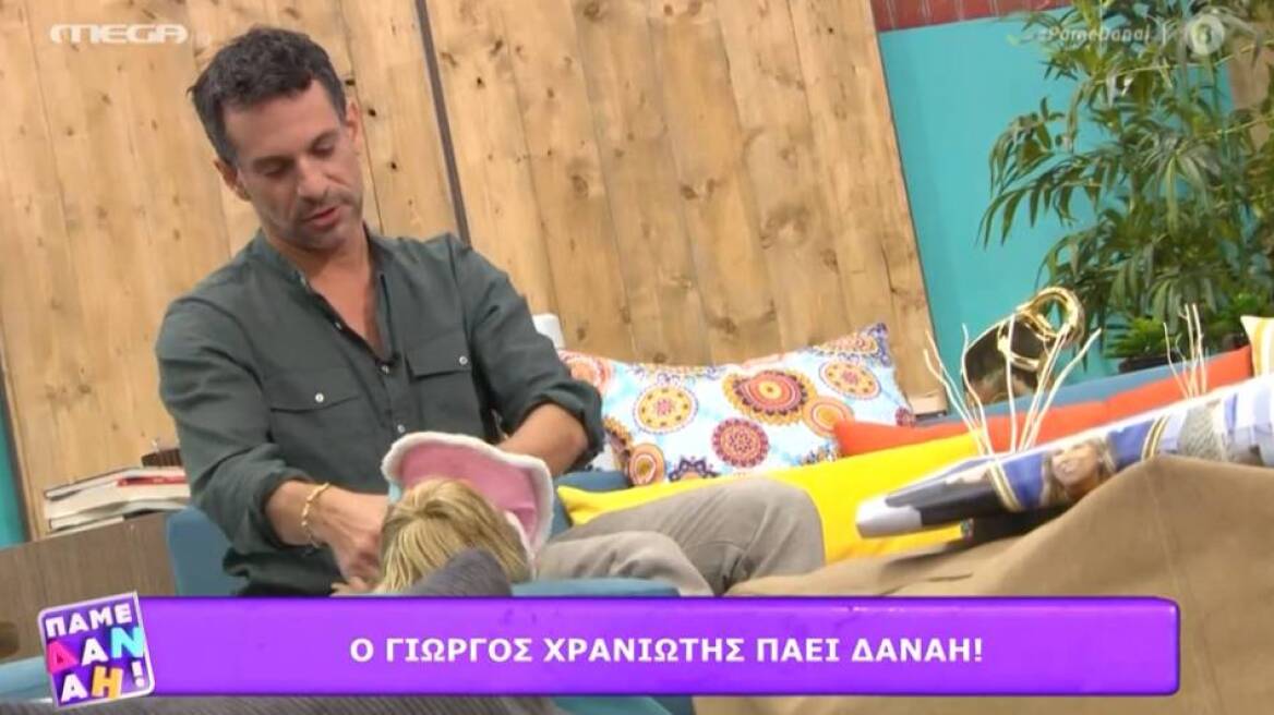 O Γιώργος Χρανιώτης άλλαξε πάνες μωρού on air - Βίντεο 