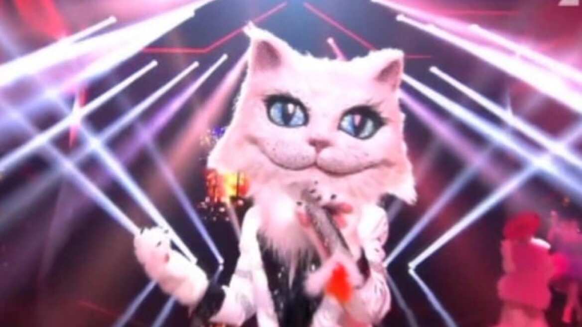 Στο γερμανικό «The Masked Singer» η... γάτα ήταν η Βίκυ Λέανδρος 