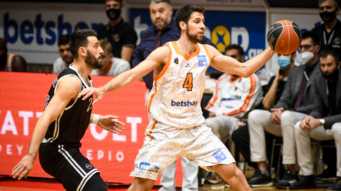 Basket League, Προμηθέας – ΠΑΟΚ 83-80: Νίκη στην πρεμιέρα του με σούπερ Αγραβάνη