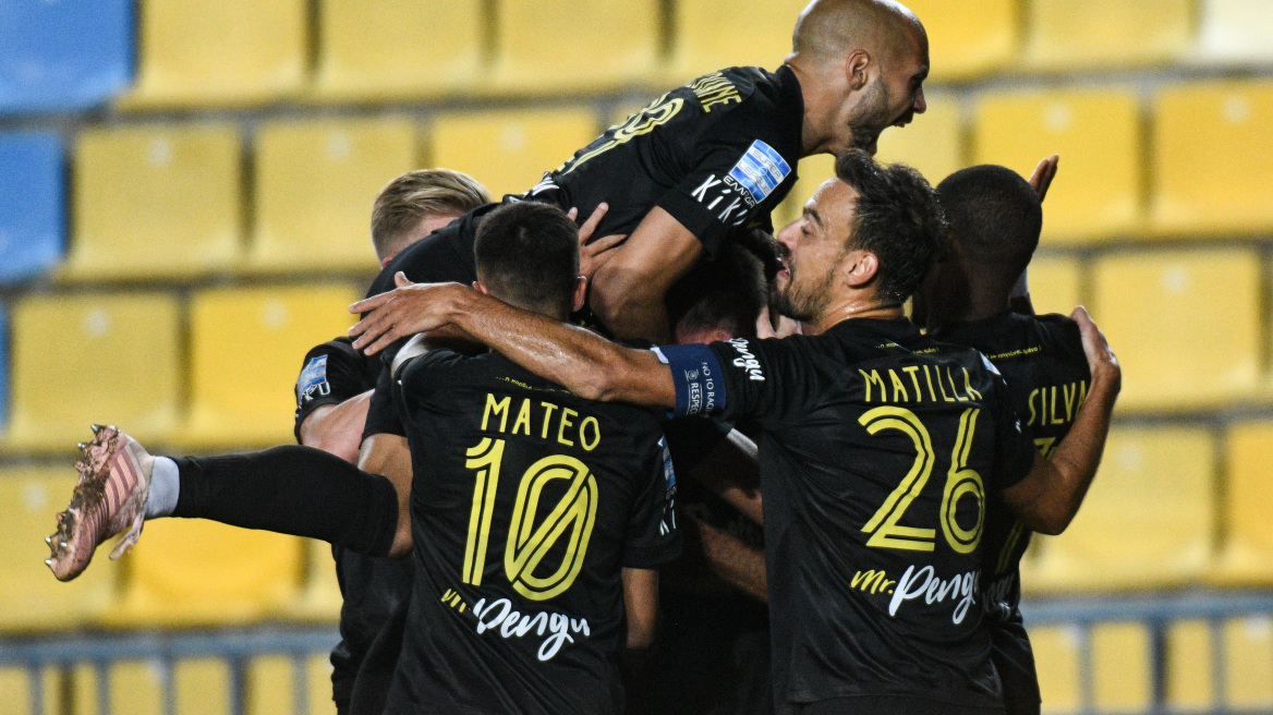 Super League 1, Παναιτωλικός-Άρης 0-1: Βαρδ-ΑΡΗΣ και στο Αγρίνιο - Δείτε το γκολ