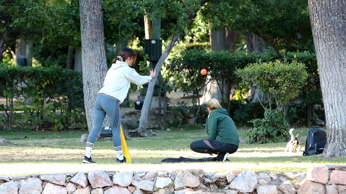 Η Τόνια Σωτηροπούλου γυμνάζεται με κολάν! Φωτογραφίες 