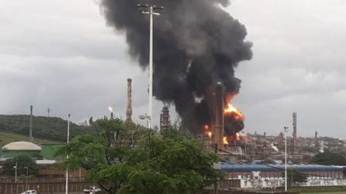 Νότια Αφρική: Έκρηξη σε διυλιστήριο πετρελαίου - Επτά τραυματίες