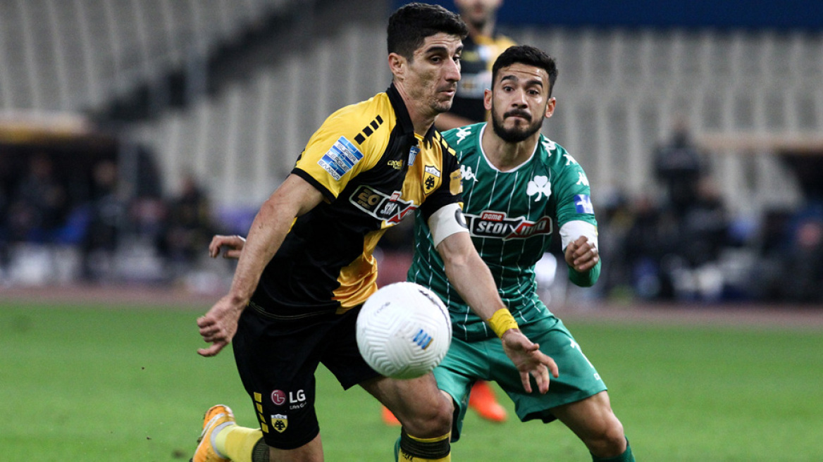 Super League 1, ΑΕΚ-Παναθηναϊκός 1-2: «Άλωσαν» το ΟΑΚΑ οι πράσινοι - Δείτε τα γκολ