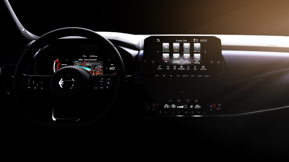 Αυτό είναι το εσωτερικό του νέου Nissan Qashqai