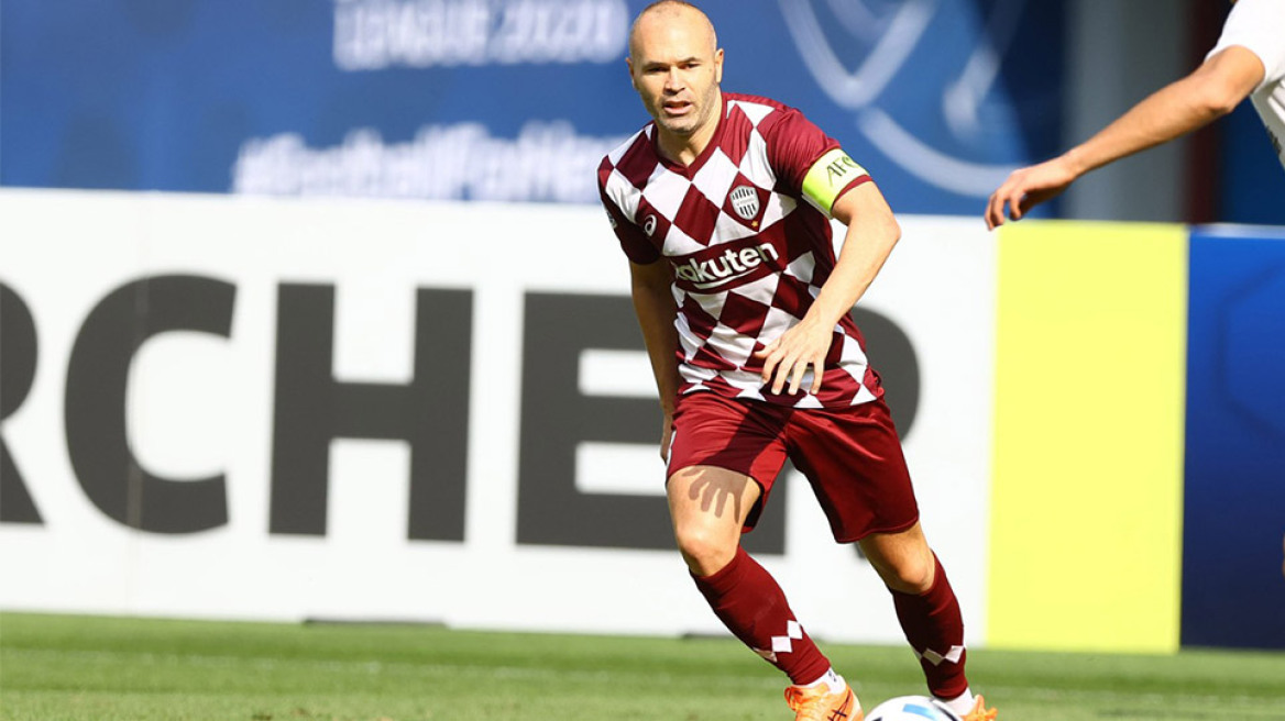 Εκτός για τέσσερις μήνες ο Ινιέστα