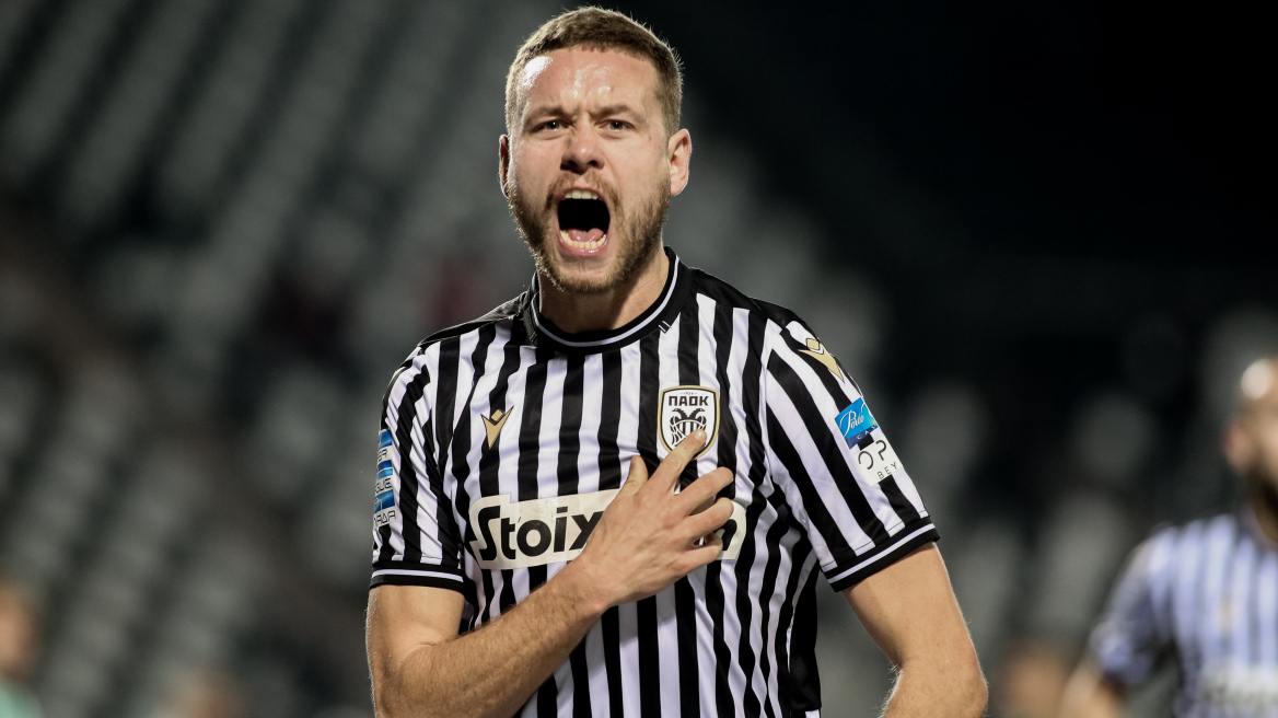 Super League 1, ΠΑΟΚ-Παναθηναϊκός 2-1- Ισλανδός Άι Βασίλης - Δείτε τα γκολ