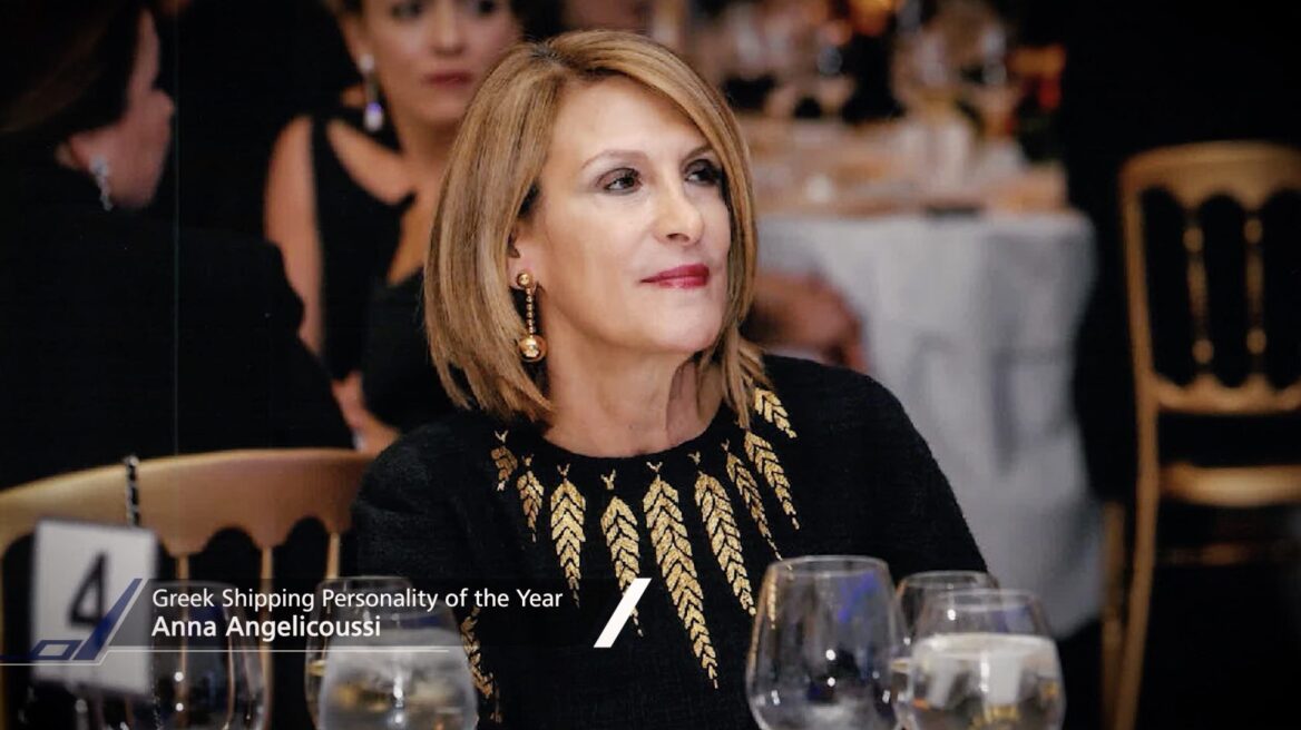 Άννα Αγγελικούση: Η προσωπικότητα της χρονιάς στη ναυτιλία