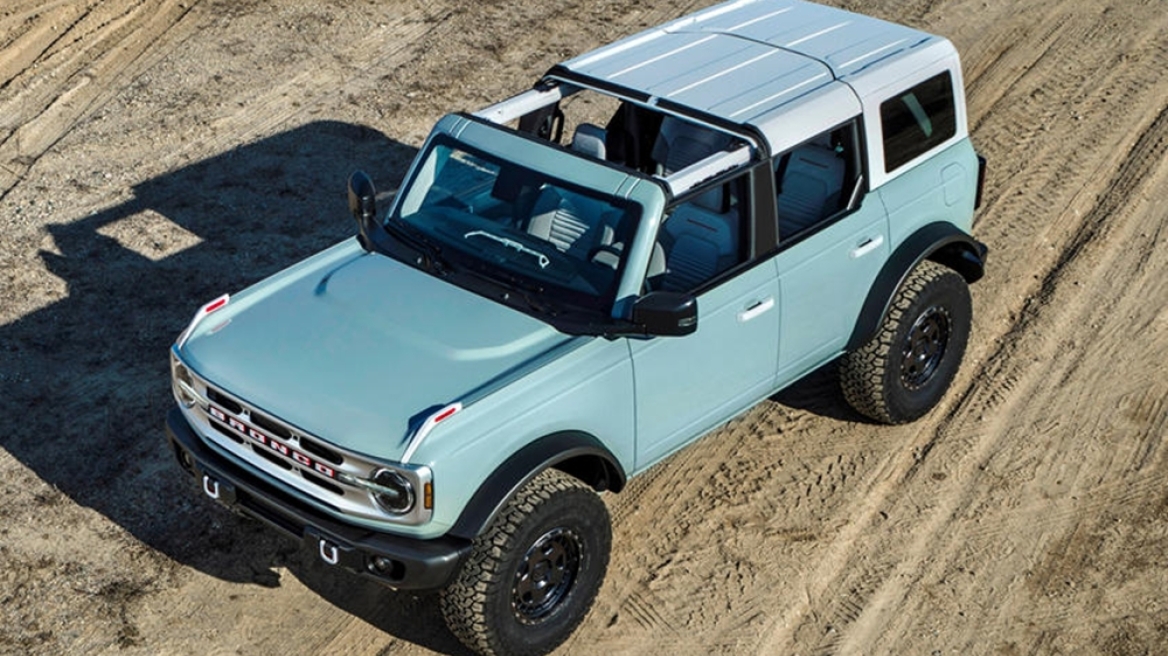 Tο Ford Bronco σε έκδοση με ρετρό ύφος 
