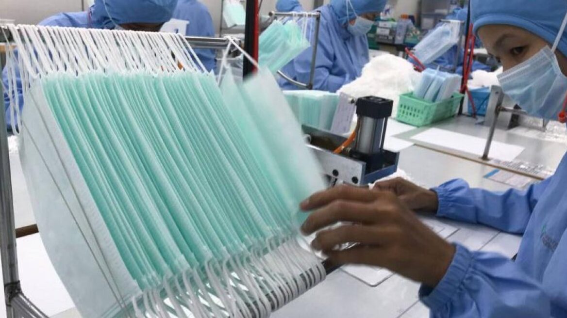 Ποια χώρα είναι η απόλυτη κυρίαρχος στην παραγωγή προστατευτικών μασκών