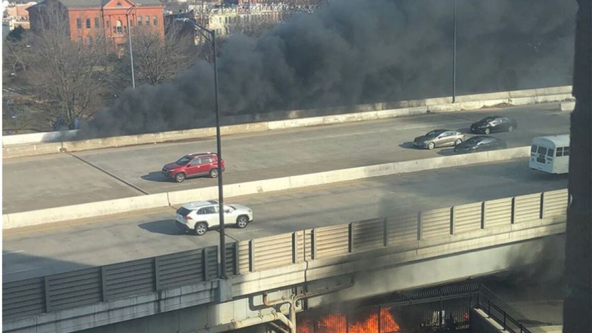 Λήξη συναγερμού στο Καπιτώλιο - Ήρθη το lockdown, υπό έλεγχο η φωτιά σε δομή αστέγων