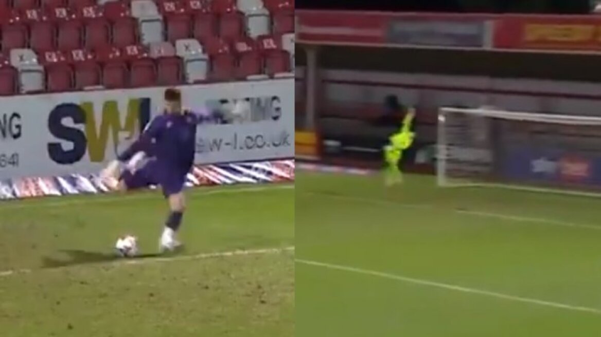  Νιούπορτ: Γκολ τερματοφύλακα από την εστία του! (vid)