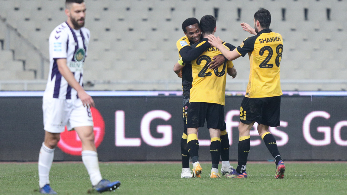 Κύπελλο ποδοσφαίρου, ΑΕΚ-Απόλλων Σμύρνης 2-0: Θεμέλια πρόκρισης για την Ένωση - Δείτε τα γκολ