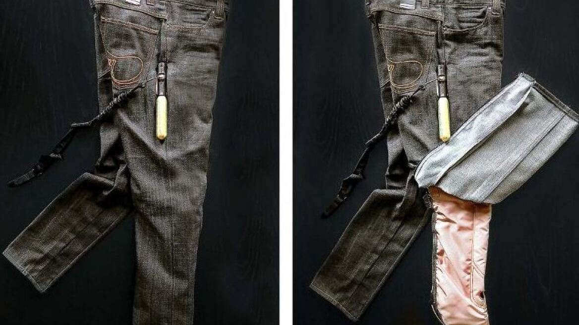 Σουηδός σχεδιαστής φτιάχνει τζιν παντελόνια με... αερόσακους για τους οδηγούς μηχανών