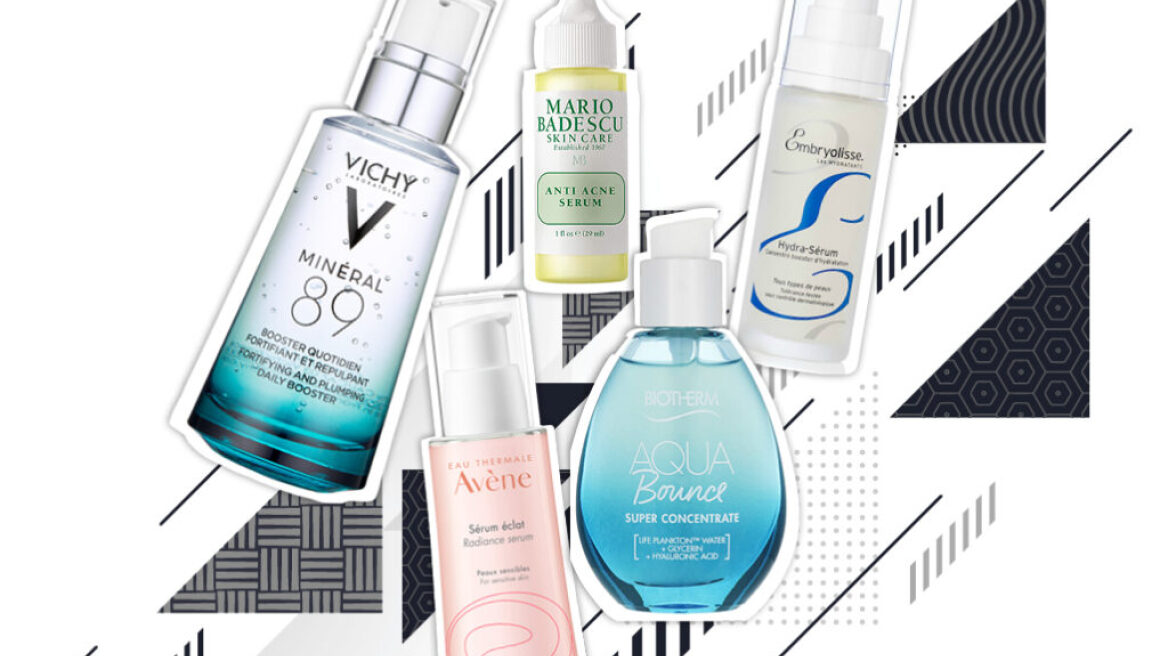 10 serum προσώπου που είναι άκρως αποτελεσματικά και κοστίζουν κάτω από 30 ευρώ