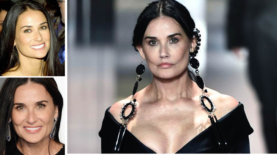 Ντέμι Μουρ: Αγνώριστη και πάλι σε νέα φωτογραφία της 