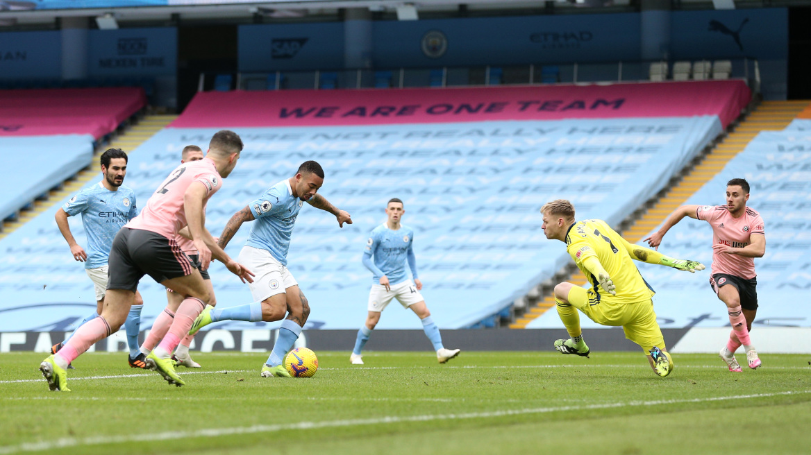 Premier League, Μάντσεστερ Σίτι- Σέφιλντ Γιουνάιτεντ 1-0: Στο +4 με ιστορικό ρεκόρ - Δείτε τα γκολ