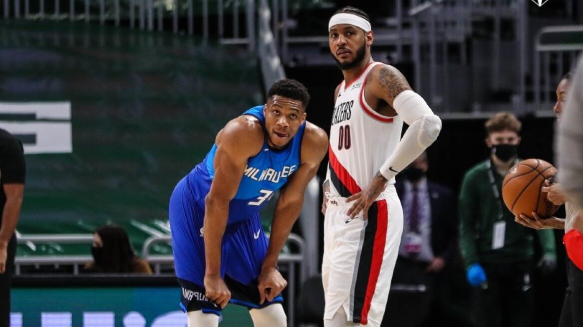 ΝΒΑ, Μπακς - Μπλέιζερς 134-106: Επίδειξη δύναμης από τα... ελάφια