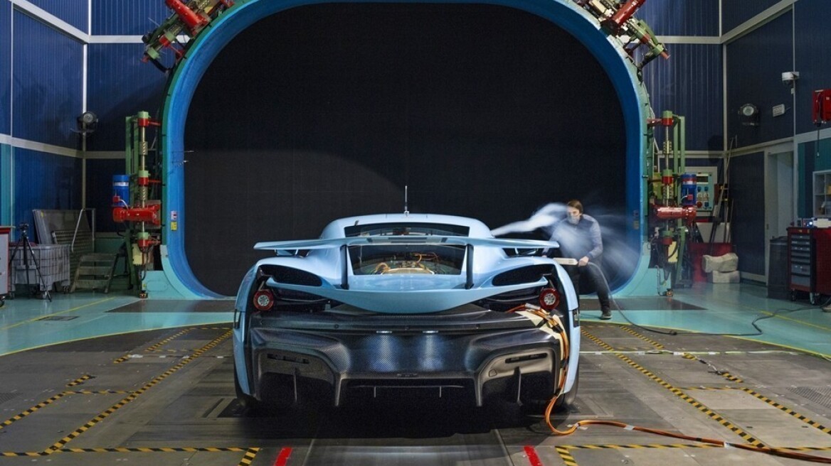 Rimac C_Two: Τελικές αεροδυναμικές δοκιμές