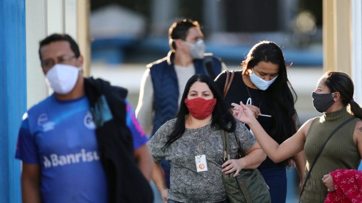 Βραζιλία: «Σαρώνει» ο κορωνοϊός με 46.000 κρούσματα σε 24 ώρες