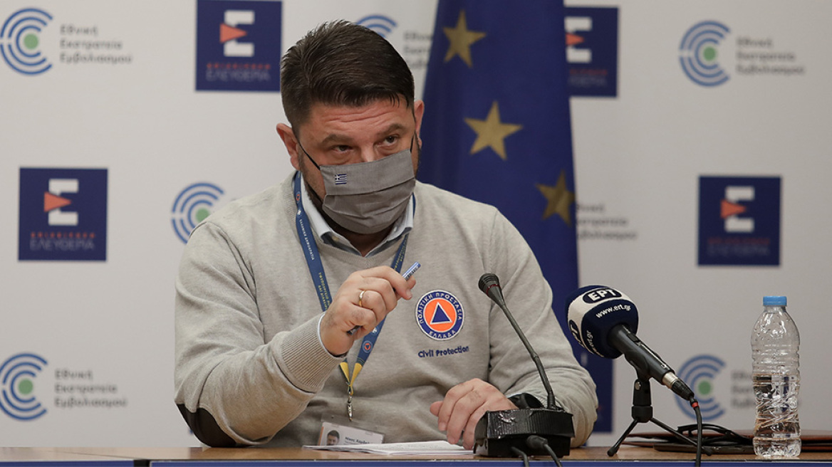 Στην Πάτρα ο Νίκος Χαρδαλιάς - Θα επισκεφθεί το νέο mega εμβολιαστικό κέντρο 