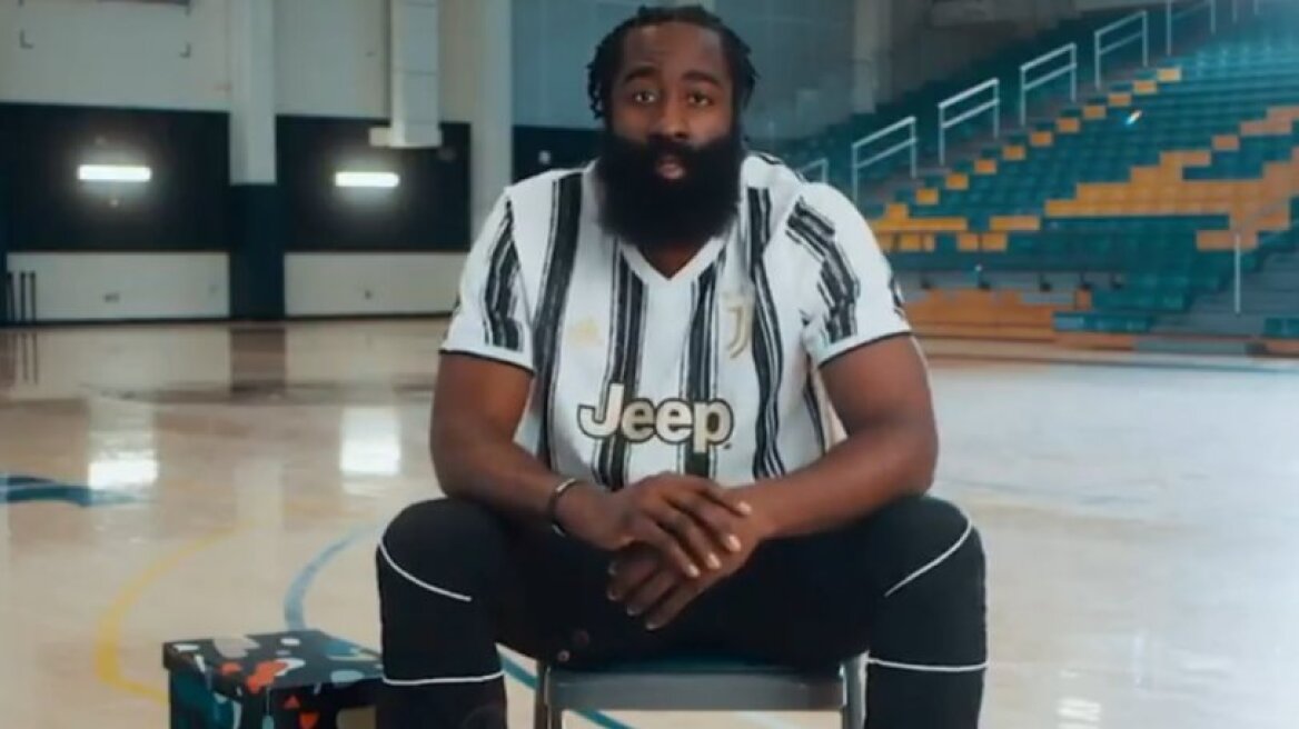 ΝΒΑ: Ο Χάρντεν φόρεσε τη φανέλα της Γιουβέντους και δήλωσε φαν του Ντιμπάλα