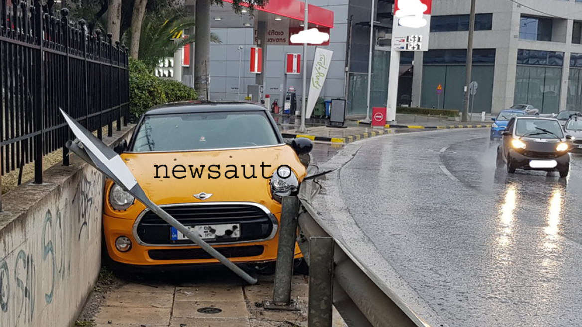 Σώθηκαν από θαύμα στην Λεωφόρο Κηφισίας...