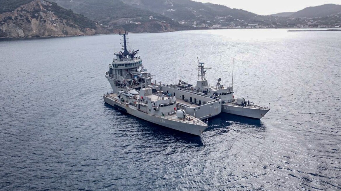 Άσκηση του Πολεμικού Ναυτικού στο κεντρικό και το βόρειο Αιγαίο