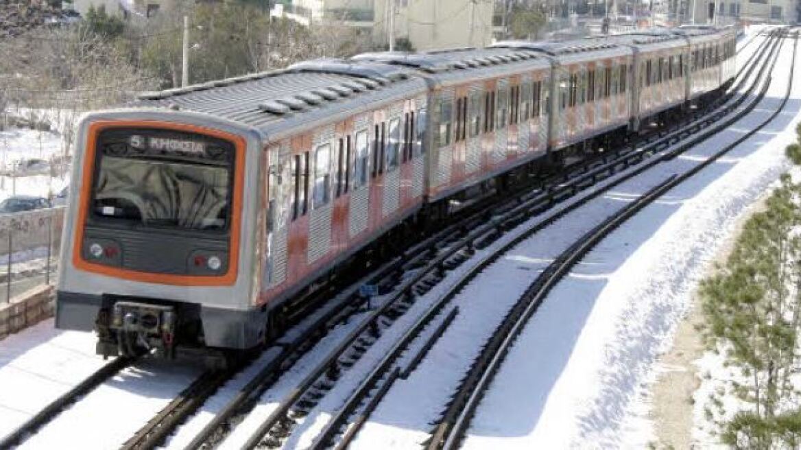 Κακοκαιρία «Μήδεια»: Αποκαταστάθηκε η κυκλοφορία στον ΗΣΑΠ