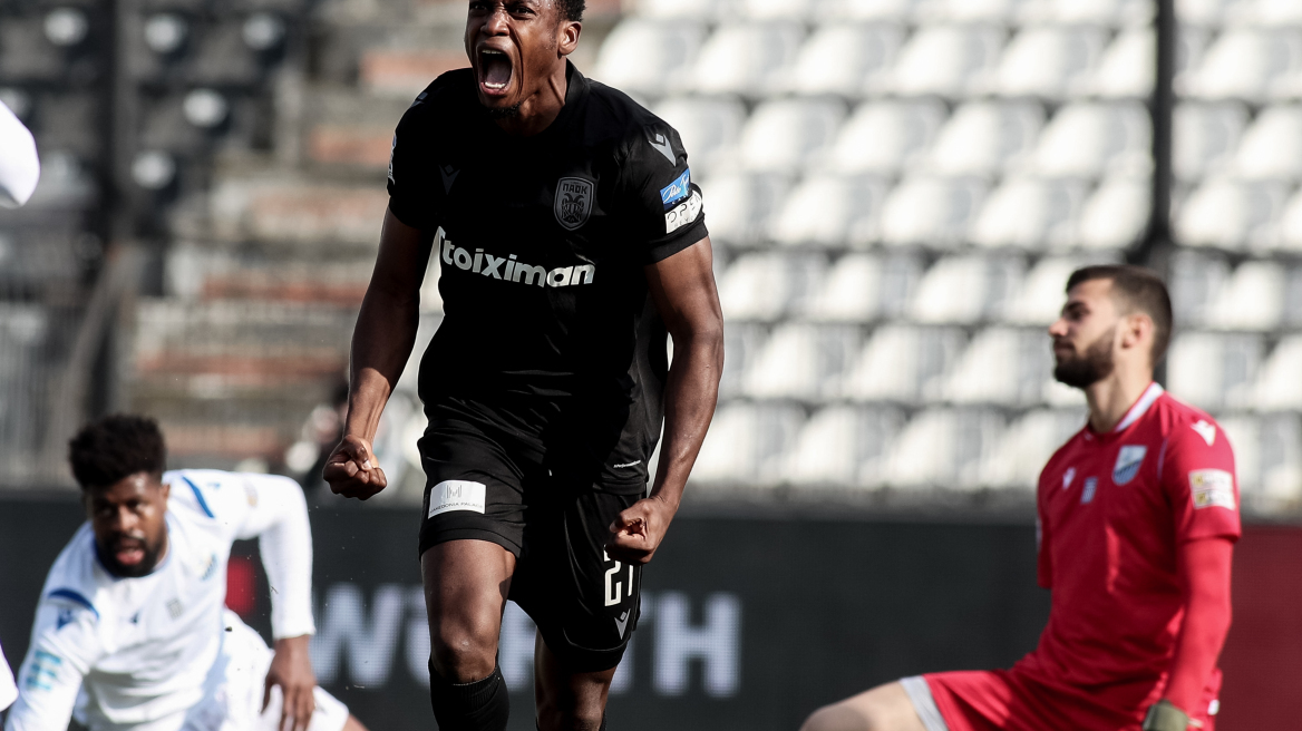 Super League 1, ΠΑΟΚ-Λαμία 4-0:  Τετράστερος Δικέφαλος στη 2η θέση - Δείτε τα γκολ