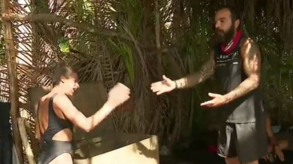 Survivor: Άγριος καβγάς Τριαντάφυλλου - Σοφίας (vid)