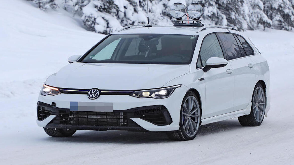 Εντατικές δοκιμές του VW Golf R Estate