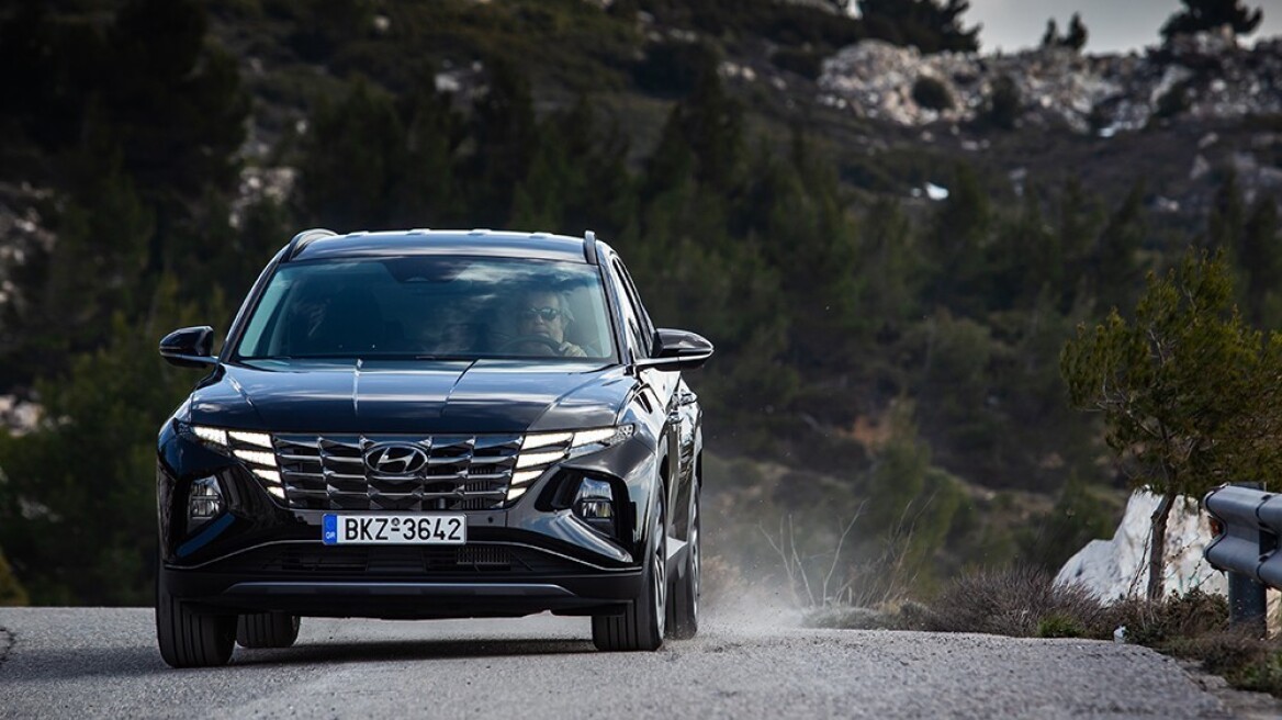 Δοκιμάζουμε το ολοκαίνουργιο SUV της Hyundai με 1.6 Turbo και υβριδικό - Πόσο έχει;