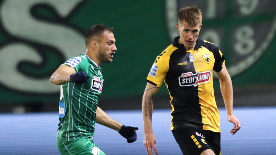 Super League 1, Παναθηναϊκός-ΑΕΚ 1-1: Ήθελαν, αλλά δεν μπορούσαν - Δείτε τα γκολ