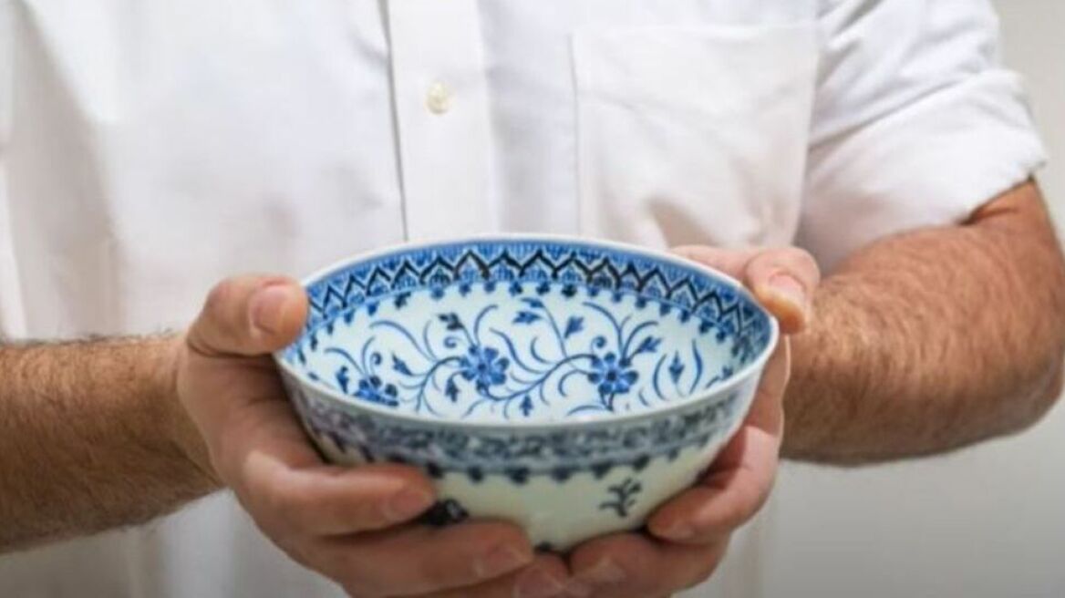 Θησαυρός... από το πουθενά: Κινεζικό μπολ των 35 δολαρίων βγαίνει σε δημοπρασία με... μισό εκατομμύριο!