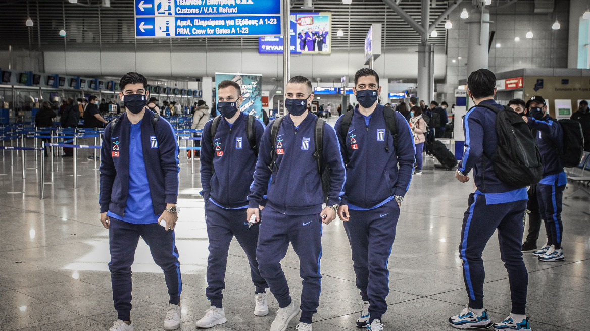 Εθνική ποδοσφαίρου: Αναχώρησε για Ισπανία η αποστολή