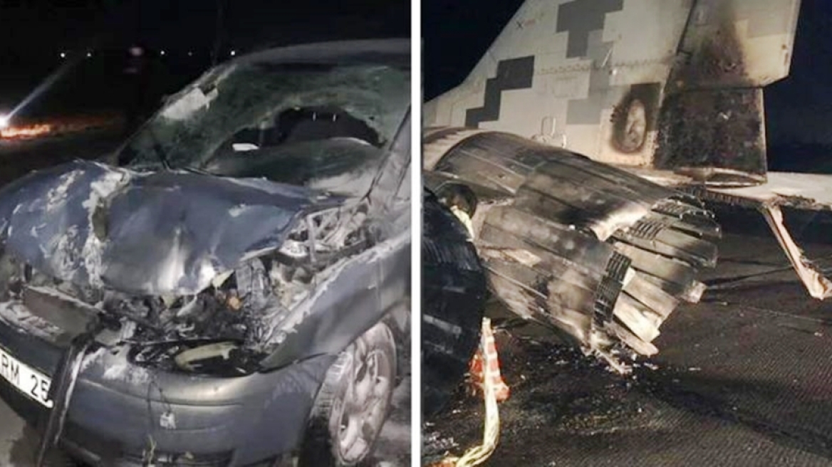 Ουκρανός τράκαρε με MiG-29