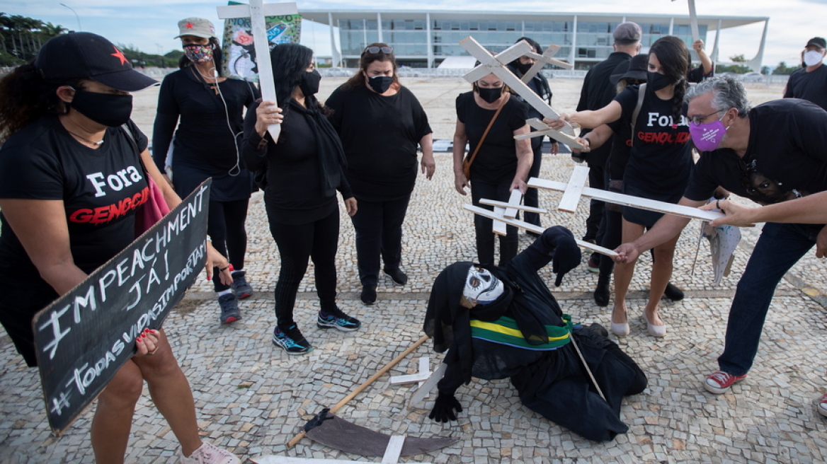 Κορωνοϊός: Η Βραζιλία «βυθίζεται» στην πανδημία - 3.650 θάνατοι σε 24 ώρες