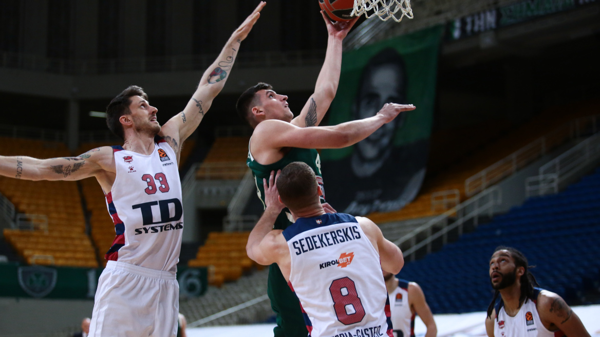 Euroleague, Παναθηναϊκός-Μπασκόνια 82-97: Τον «εκτέλεσε»