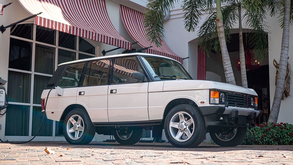 Ένα κλασικό Range Rover με ηλεκτρική καρδιά από Tesla