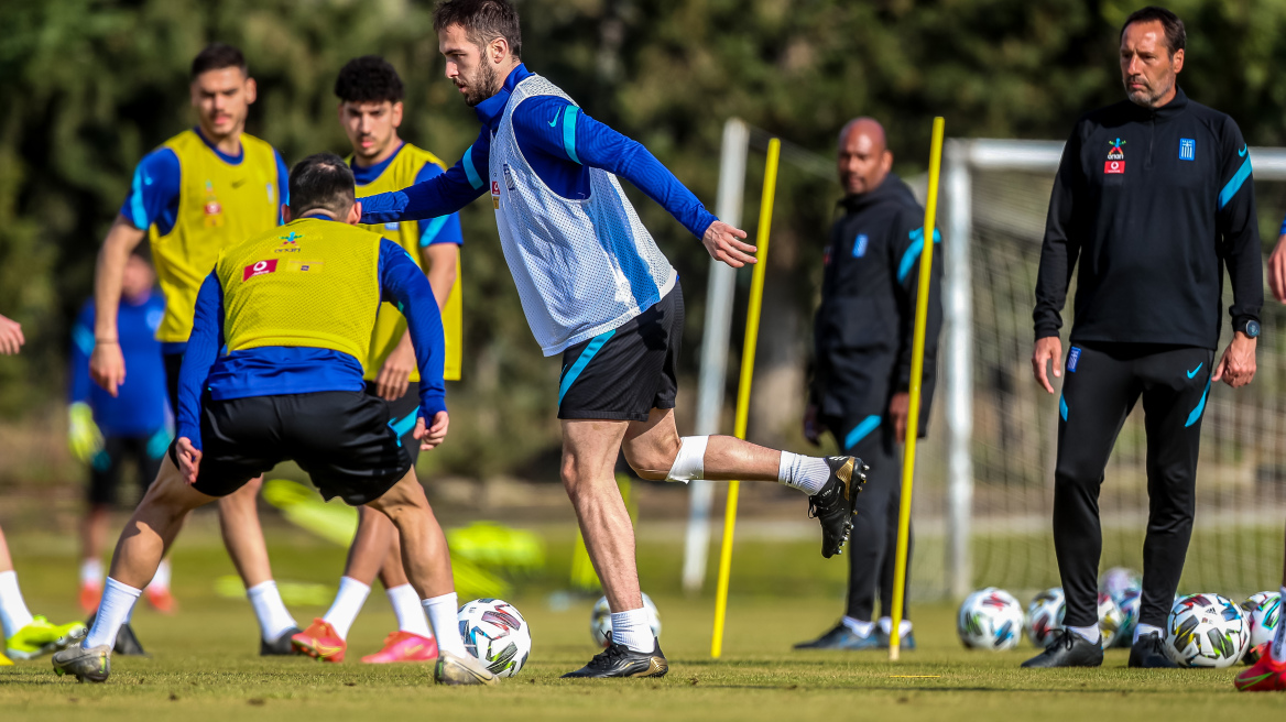 Εθνική Ελλάδας: Η προπόνηση ενόψει Γεωργίας