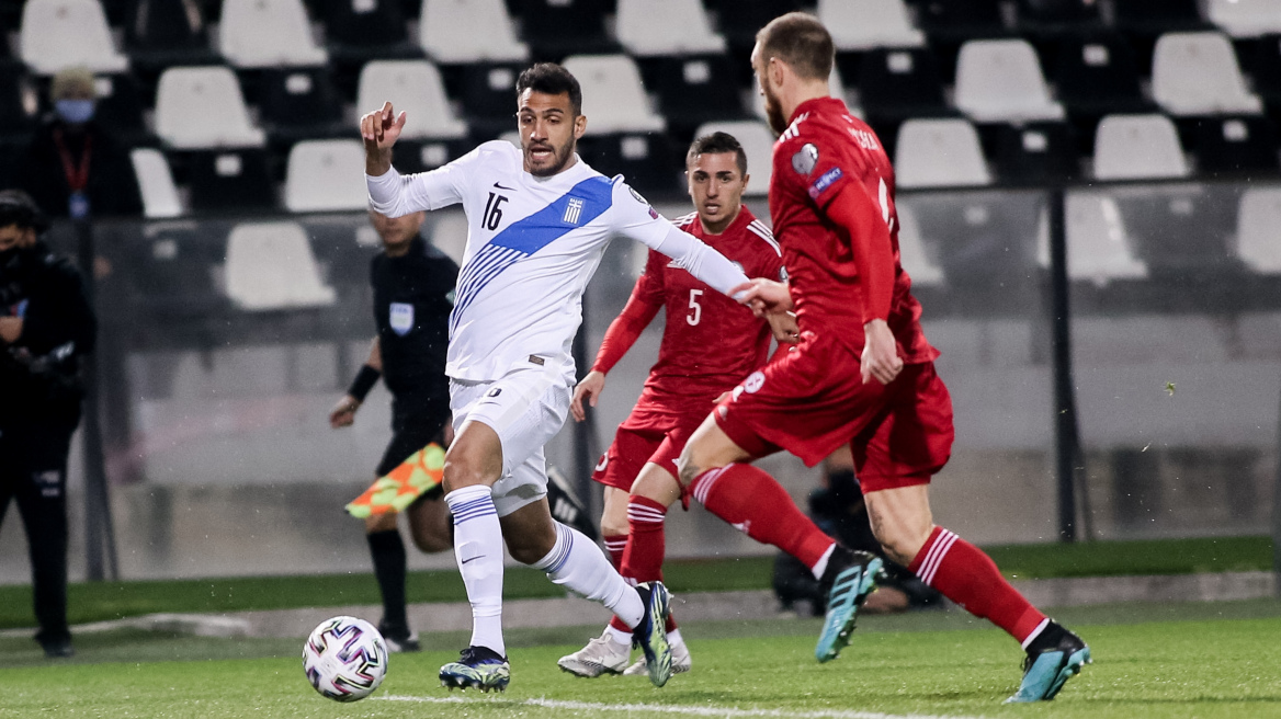 Προκριματικά Μουντιάλ 2022, Ελλάδα-Γεωργία 1-1: Ανίκανη να απειλήσει και να διεκδικήσει την πρόκριση - Δείτε τα γκολ