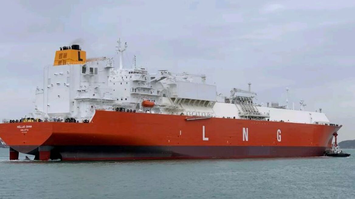 Η Latsco Shipping παρέλαβε το πρώτο νεότευκτο LNG «Hellas Diana»