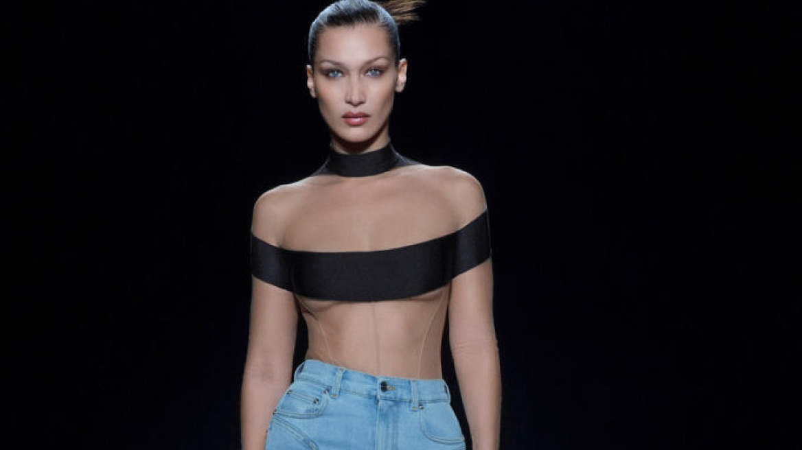 Thong jeans: Ναι, υπάρχει και το φόρεσε η Bella Hadid 